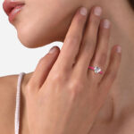 Chiara Ferragni Love Parade Heart Stone Pink Δαχτυλίδι - Image 2