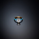 Chiara Ferragni Love Parade Heart Stone Blue Δαχτυλίδι - Image 3