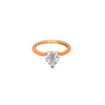 Chiara Ferragni Love Parade Heart Stone Orange Δαχτυλίδι