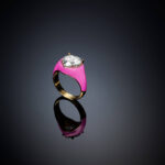 Chiara Ferragni Love Parade Heart Stone Pink Bold Δαχτυλίδι - Image 3