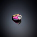 Chiara Ferragni Love Parade Heart Stone Pink Bold Δαχτυλίδι - Image 4