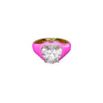 Chiara Ferragni Love Parade Heart Stone Pink Bold Δαχτυλίδι