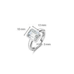 Ti Sento Opulent White Stone Δαχτυλίδι - Image 5