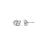 Ti Sento Elegant Silver Knot Σκουλαρίκια
