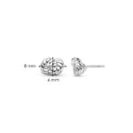 Ti Sento Elegant Silver Knot Σκουλαρίκια - Image 5