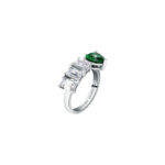 Chiara Ferragni First Love Green Heart Δαχτυλίδι