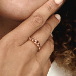 Pandora String of Beads Rose Δαχτυλίδι - Image 2