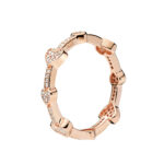 Pandora Moments Alluring Hearts Rose Δαχτυλίδι