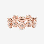 Pandora Moments Sparkling Daisy Flower Crown Rose Δαχτυλίδι - Image 2