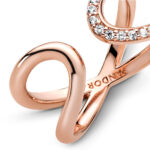 Pandora Moments Wrapped Open Infinity Rose Δαχτυλίδι - Image 3