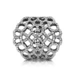 Pandora Lace Cubic Zirconia Silver Δαχτυλίδι - Image 2