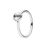Pandora Poetic Droplet Clear Small Δαχτυλίδι