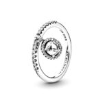 Pandora Timeless Clear Dangling Round Sparkle Δαχτυλίδι