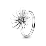 Pandora Pavé Daisy Flower Statement Δαχτυλίδι