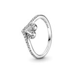 Pandora Timeless Sparkling Wishbone Heart Δαχτυλίδι