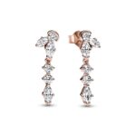 Pandora Sparkling Herbarium Cluster Rose Drop Σκουλαρίκια