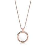 Pandora Floating Locket Rose Κολιέ