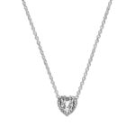 Pandora Elevated Heart Κολιέ