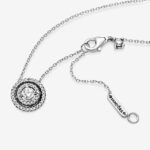 Pandora Sparkling Double Halo Collier Κολιέ - Image 3