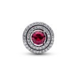 Pandora Red Sparkling Levelled Round Σύμβολο - Image 2