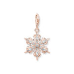 Thomas Sabo Snowflake White Stones Rose Σύμβολο