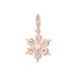 Thomas Sabo Snowflake White Stones Rose Σύμβολο - Image 2
