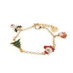 BySimon Xmas Collection Santa Charms Βραχιόλι