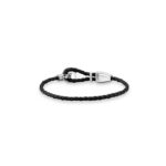 Thomas Sabo Leather Strap Cross Silver Βραχιόλι - Image 2