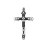 Thomas Sabo Skulls Black Stones Cross Silver Μενταγιόν - Image 2