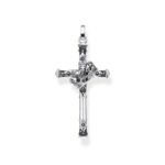 Thomas Sabo Majestic Cross & Crown Silver Μενταγιόν