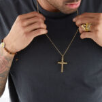 Thomas Sabo Iconic Cross Gold Μενταγιόν - Image 3