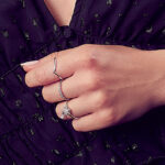 Thomas Sabo Snowflake White Stones Silver Δαχτυλίδι - Image 3