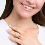 Thomas Sabo Snowflake White Stones Rose Δαχτυλίδι - Image 2