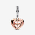Two-tone Radiant Heart Dangle Σύμβολο - Image 2