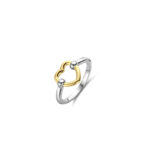 Ti Sento Gold Heart Δαχτυλίδι