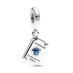 Pandora Κρεμαστό Σύμβολο Openable Passport Dangle Charm