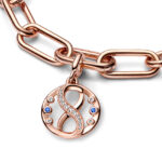 Pandora ME Άπειρο με Επίστρωση Ροζ Χρυσού 14Κ - Image 4