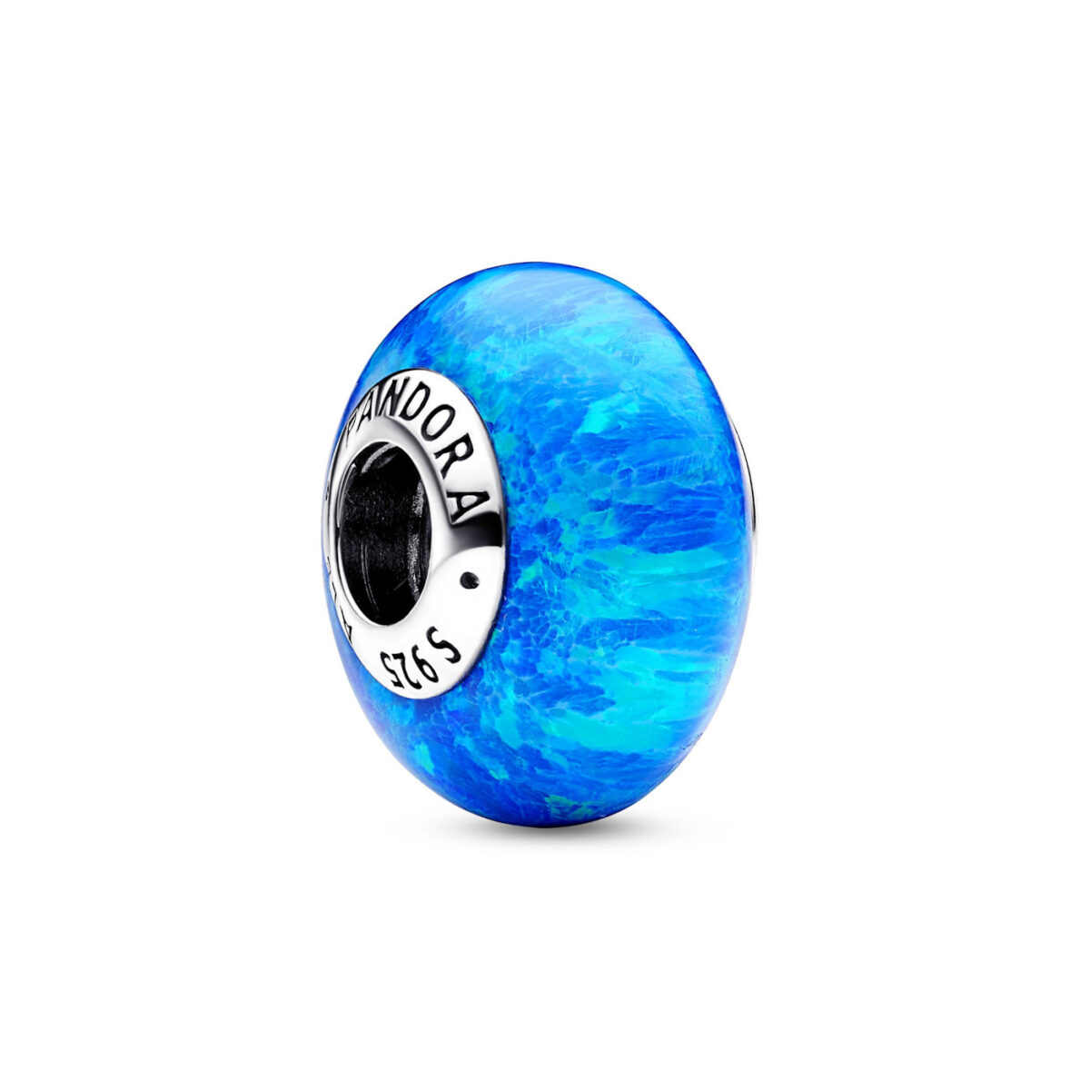 Pandora Σύμβολο-Χάντρα σε Οπάλινο Βαθύ Μπλε - Image 1