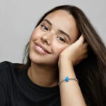 Pandora Σύμβολο-Χάντρα σε Οπάλινο Βαθύ Μπλε - Image 2