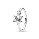 Pandora Timeless Sparkling Herbarium Cluster Open Δαχτυλίδι