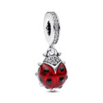 Pandora Σύμβολο Red Ladybird Dangle Charm