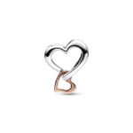 Pandora Σύμβολο Two-tone Openwork Infinity Heart - Image 2