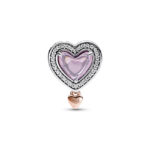 Pandora Σύμβολο Two-tone Openwork Mum & Heart Charm - Image 2