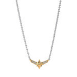 Pandora Κολιέ Ασήμι 925 με Επίστρωση Χρυσού και Κυβική Ζιρκόνια