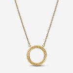 Pandora Κολιέ με Επίστρωση Χρυσού και Κυβική Ζιρκόνια - Image 2