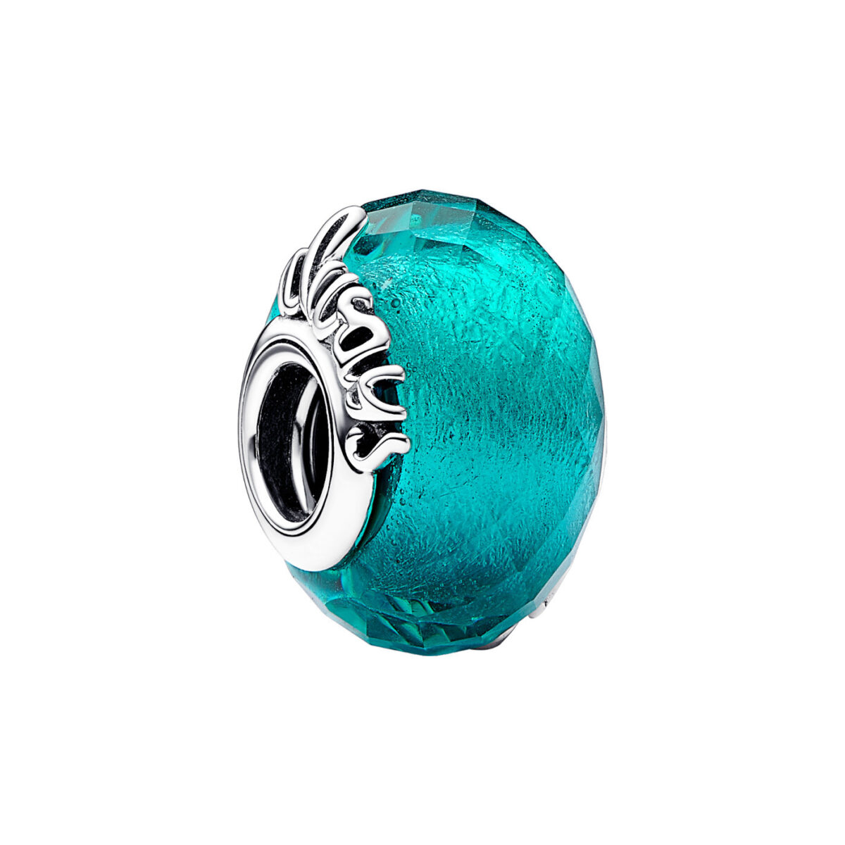 Pandora Σύμβολο Φιλία Ασήμι 925 με Πράσινο Γυαλί Μουράνο - Image 5