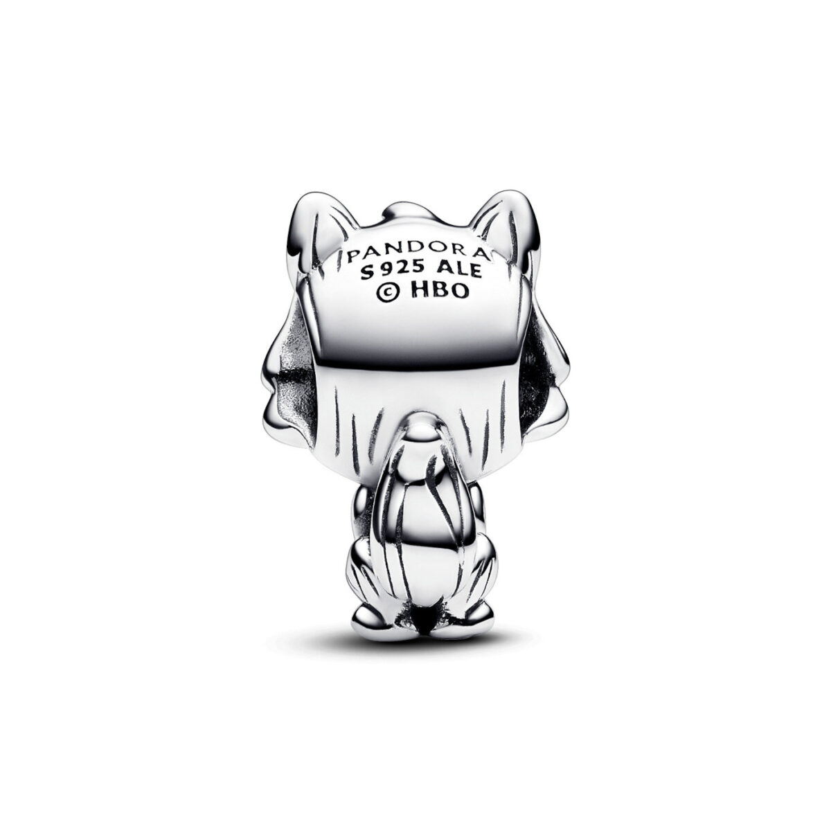 Pandora Σύμβολο Project House Dire Wolf με Κόκκινο Κρύσταλλο - Image 5