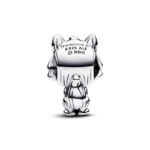 Pandora Σύμβολο Project House Dire Wolf με Κόκκινο Κρύσταλλο - Image 5