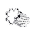 Pandora Σύμβολο Χωριζόμενο Τριφύλλι με Πράσινη Κυβική Ζιρκόνια - Image 5