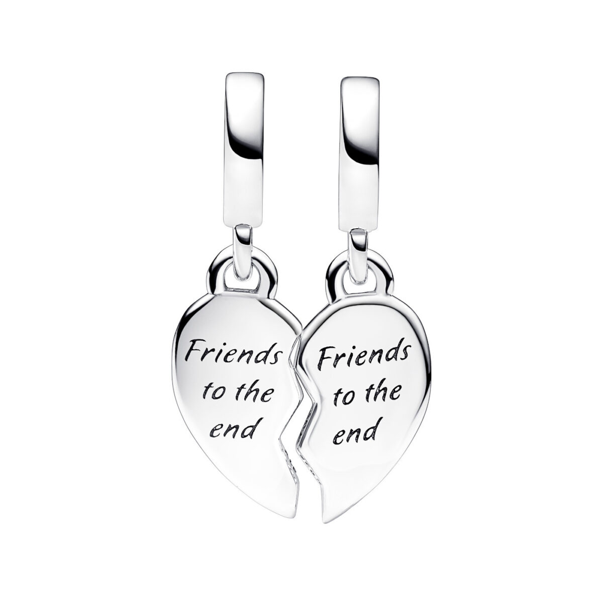 Pandora Κρεμαστό Σύμβολο Φιλίας με Χωριζόμενη Καρδιά - Image 5